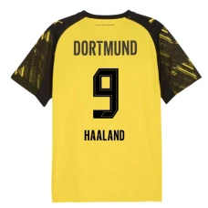 Maglia Calcio BVB Borussia Dortmund Erling Haaland #9 2025-26 Prima Uomo