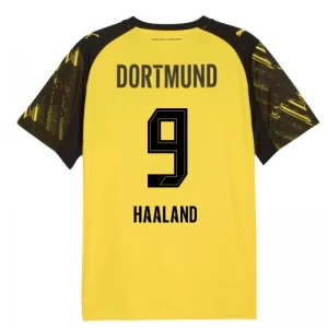 Maglia Calcio BVB Borussia Dortmund Erling Haaland #9 2025-26 Prima Uomo