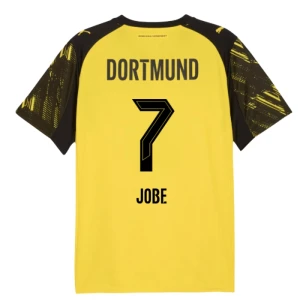 Maglia Calcio BVB Borussia Dortmund Jobe #7 2025-26 Prima Uomo