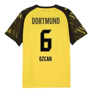 Maglia Calcio BVB Borussia Dortmund Ozcan #6 2025-26 Prima Uomo
