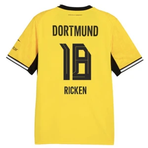 Maglia Calcio BVB Borussia Dortmund Ricken #18 2026-27 Prima Uomo