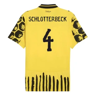Maglia Calcio BVB Borussia Dortmund Schlotterbeck #4 2025-26 CWC Evonik Prima Uomo