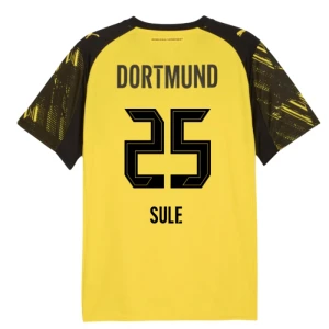 Maglia Calcio BVB Borussia Dortmund Sule #25 2025-26 Prima Uomo