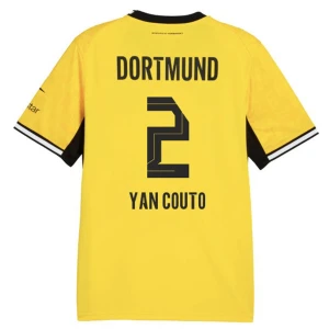 Maglia Calcio BVB Borussia Dortmund Yan Couto #2 2026-27 Prima Uomo