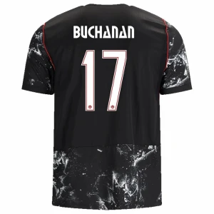 Maglia Calcio Canada Buchanan #17 Mondiali 2026 Trasferta Uomo