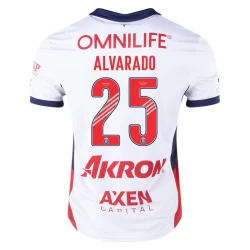 Maglia Calcio CD Guadalajara 2024-25 Alvarado #25 Trasferta Uomo