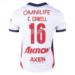 Maglia Calcio CD Guadalajara 2024-25 C. Cowell #16 Trasferta Uomo