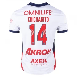 Maglia Calcio CD Guadalajara 2024-25 Chicharito #14 Trasferta Uomo