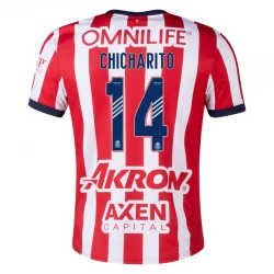 Maglia Calcio CD Guadalajara Chicharito #14 2024-25 Prima Uomo