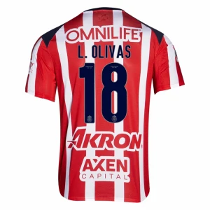 Maglia Calcio CD Guadalajara L. Olivas #18 2025-26 Prima Uomo