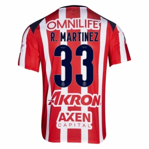Maglia Calcio CD Guadalajara R. Martinez #33 2025-26 Prima Uomo