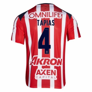 Maglia Calcio CD Guadalajara Tapias #4 2025-26 Prima Uomo