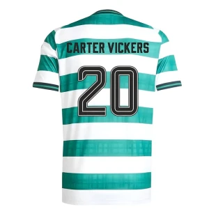 Maglia Calcio Celtic FC Carter Vickers #20 2025-26 Prima Uomo