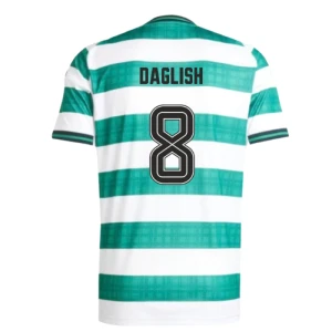 Maglia Calcio Celtic FC Daglish #8 2025-26 Prima Uomo