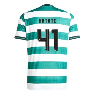 Maglia Calcio Celtic FC Hatate #41 2025-26 Prima Uomo
