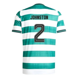 Maglia Calcio Celtic FC Johnston #2 2025-26 Prima Uomo