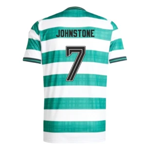 Maglia Calcio Celtic FC Johnstone #7 2025-26 Prima Uomo
