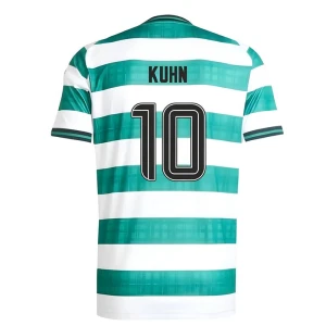 Maglia Calcio Celtic FC Kuhn #10 2025-26 Prima Uomo
