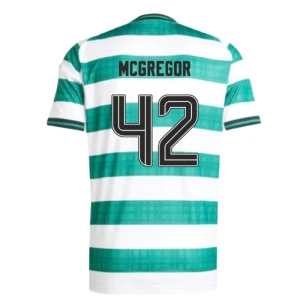 Maglia Calcio Celtic FC Mcgregor #42 2025-26 Prima Uomo