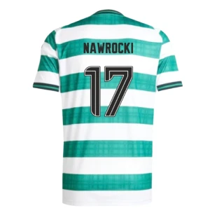 Maglia Calcio Celtic FC Nawrocki #17 2025-26 Prima Uomo