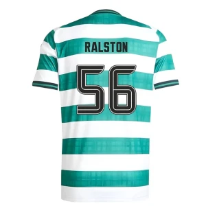 Maglia Calcio Celtic FC Ralston #56 2025-26 Prima Uomo