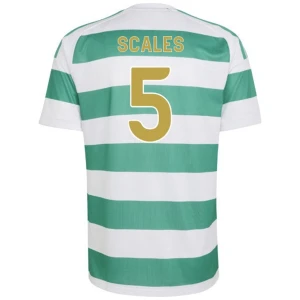 Maglia Calcio Celtic FC Scales #5 2026-27 Prima Uomo