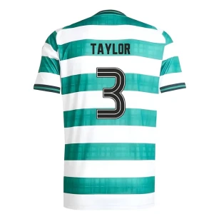 Maglia Calcio Celtic FC Taylor #3 2025-26 Prima Uomo