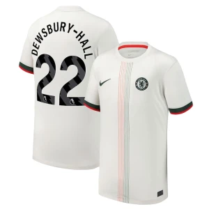 Maglia Calcio Chelsea FC 2025-26 Dewsbury-Hall #22 Trasferta Uomo