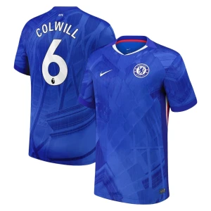 Maglia Calcio Chelsea FC Colwill #6 2025-26 Prima Uomo