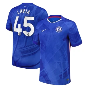 Maglia Calcio Chelsea FC Lavia #45 2025-26 Prima Uomo