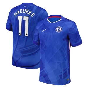 Maglia Calcio Chelsea FC Madueke #11 2025-26 Prima Uomo