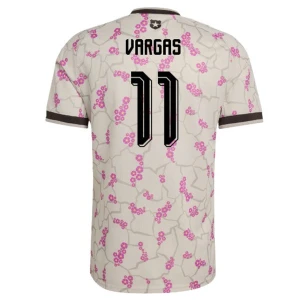Maglia Calcio Chile 2026 Vargas #11 Trasferta Uomo