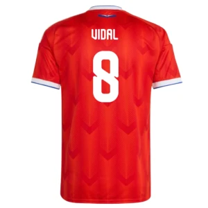 Maglia Calcio Chile Arturo Vidal #8 2026 Prima Uomo