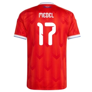 Maglia Calcio Chile Medel #17 2026 Prima Uomo