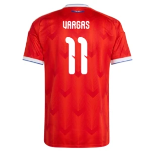 Maglia Calcio Chile Vargas #11 2026 Prima Uomo