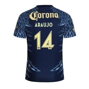 Maglia Calcio Club América 2025-26 ARAUJO #14 Trasferta Uomo