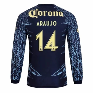 Maglia Calcio Club América 2025-26 ARAUJO #14 Trasferta Uomo Manica Lunga