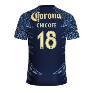 Maglia Calcio Club América 2025-26 CHICOTE #18 Trasferta Uomo