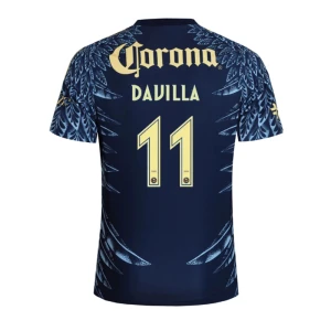 Maglia Calcio Club América 2025-26 DAVILA #11 Trasferta Uomo