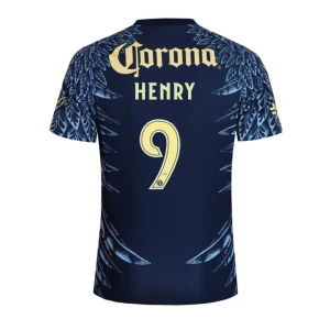 Maglia Calcio Club América 2025-26 HENRY #9 Trasferta Uomo