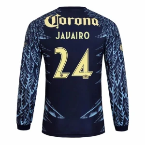 Maglia Calcio Club América 2025-26 JAVAIRO #24 Trasferta Uomo Manica Lunga