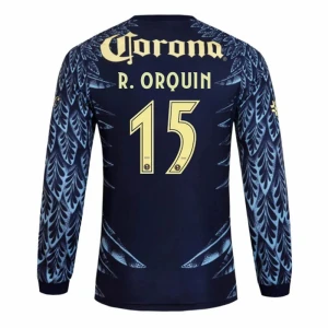 Maglia Calcio Club América 2025-26 R. ORQUIN #15 Trasferta Uomo Manica Lunga