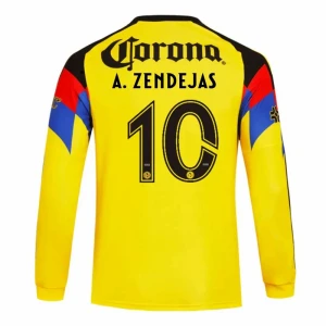 Maglia Calcio Club América A. ZENDEJAS #10 2025-26 Prima Uomo Manica Lunga