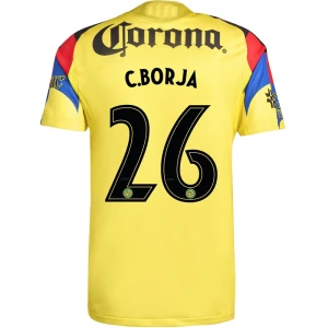 Maglia Calcio Club América C. Borja #26 2025-26 Prima Uomo