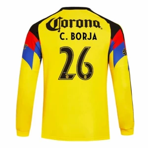 Maglia Calcio Club América C.BORJA #26 2025-26 Prima Uomo Manica Lunga