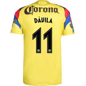 Maglia Calcio Club América Davila #11 2025-26 Prima Uomo