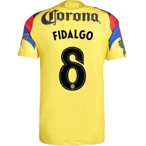 Maglia Calcio Club América Fidalgo #8 2025-26 Prima Uomo