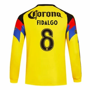 Maglia Calcio Club América FIDALGO #8 2025-26 Prima Uomo Manica Lunga