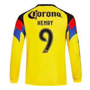Maglia Calcio Club América HENRY #9 2025-26 Prima Uomo Manica Lunga