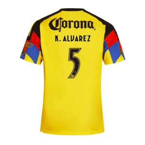 Maglia Calcio Club América K. ALVAREZ #5 2025-26 Prima Uomo
